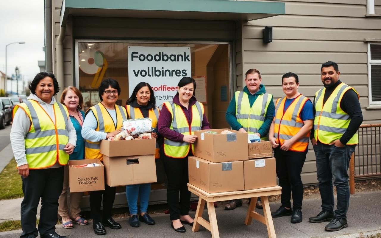 Food sorter & packer with Foodbank